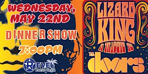 Imagem principal do evento Dinner Show with Doors Tribute - Lizard King