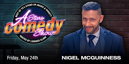A-Stars Comedy: Nigel McGuinness  primärbild