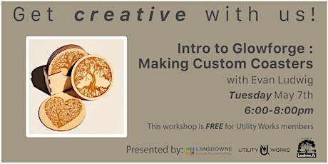 Intro to Glowforge : Make a Custom Coaster