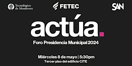Hauptbild für Foro Presidencia Municipal 2024
