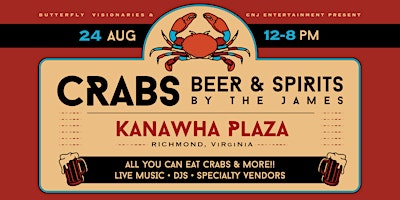 Imagen principal de 5th Annual Crabs,  Beer & Spirits by the James