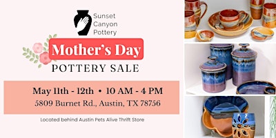 Imagem principal do evento Mother's Day Pottery Sale