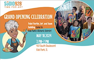 Studio 928 Grand Opening - May 18 3pm - 7pm primary image