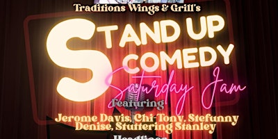 Imagem principal do evento Stand Up Comedy Saturday jam