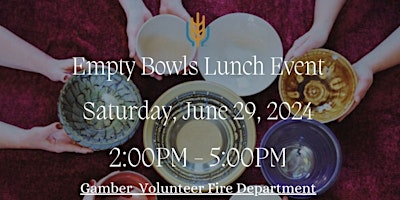 Empty Bowls Lunch Event primary image