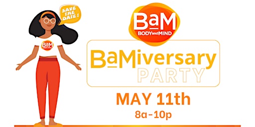 Imagen principal de BaMiversary Party at BaM Markham - Music, Food, & More!