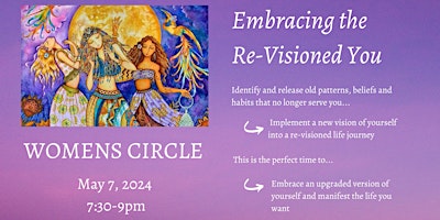 Imagem principal de Women's Circle - Embracing the Re-Visioned You