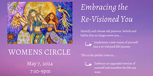 Imagem principal de Women's Circle - Embracing the Re-Visioned You