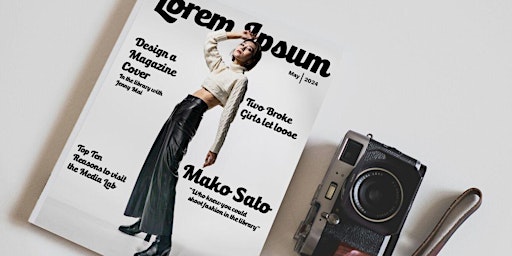 Imagem principal do evento POSTPONED to 4 June - Media Lab: Design a Magazine Cover