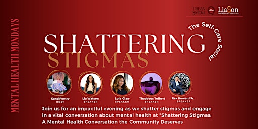 Imagem principal do evento Shattering Stigmas: A mental health conversation the community deserves