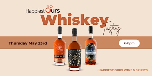 Hauptbild für Starward Australian Whiskey Tasting - Happiest Ours