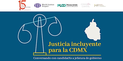 Imagem principal do evento Foro Justicia incluyente para la CDMX