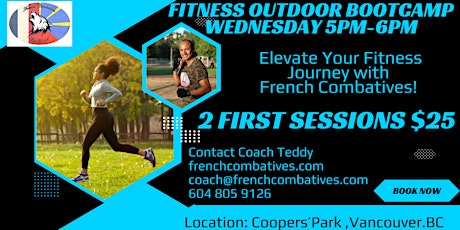FITNESS OUDOOR BOOTCAMP WITH FRENCH COMBATIVES