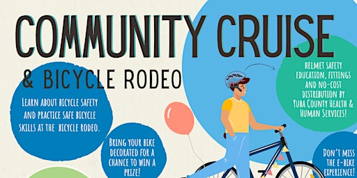 Imagem principal do evento Blue Zones Project - Community Cruise & Bicycle Rodeo
