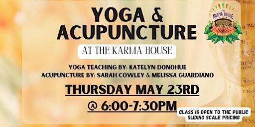 Yoga & Acupuncture Class primary image