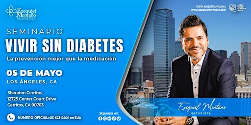 Imagem principal do evento Seminario Vivir Sin Diabetes: La prevención mejor que la medicación  LA