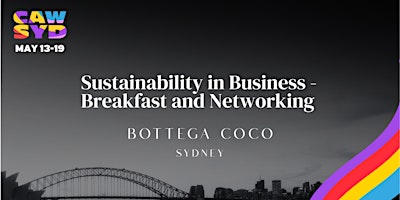 Sustainability in business - Breakfast and Networking primary image