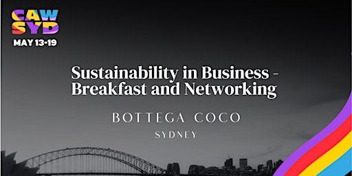 Hauptbild für Sustainability in business - Breakfast and Networking
