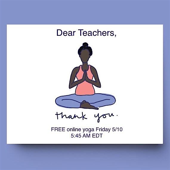 Teacher Appreciation Yoga
