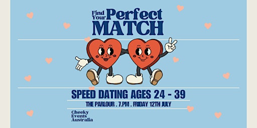 Imagem principal do evento Brisbane speed dating for ages 24-39 by Cheeky Events Australia