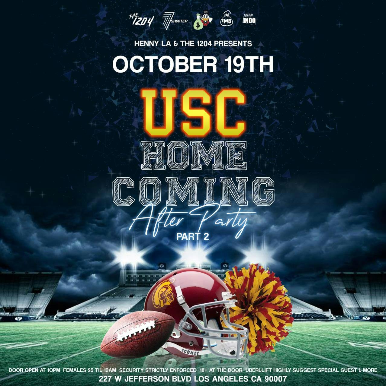 USC HOMECOMING AFTER PARTY 