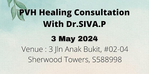 PVH Consultation & Healing Session primary image
