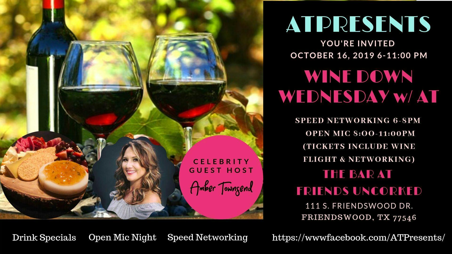 ATPresents Wine Down Wednesday w/ AT Speed Networking & Wine