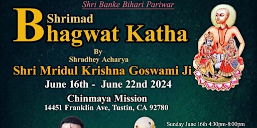 Imagem principal do evento Shrimad Bhagwat Katha