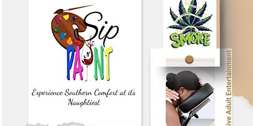 Imagem principal do evento Sip & Paint *Smoke & Stroke