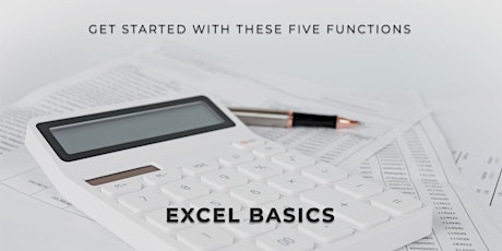 Excel Basics: Functions and Formulas