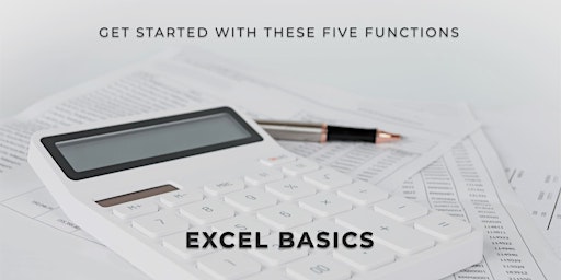 Imagem principal do evento Excel Basics: Functions and Formulas