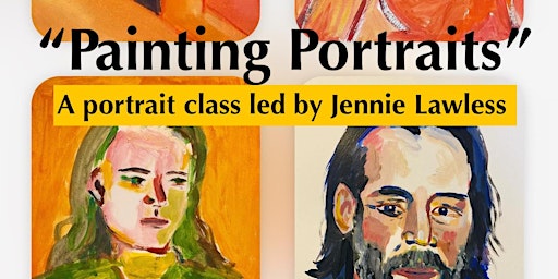 Immagine principale di "Painting Portraits" with Jennie Lawless 