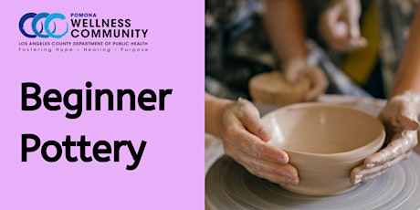 Beginner Pottery -  classes for all ages