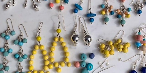 Create your own earrings with Virginia Aland.  primärbild