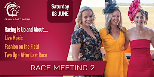 Imagem principal do evento Broome Turf Club Race Meeting 2 - 8th June 2024