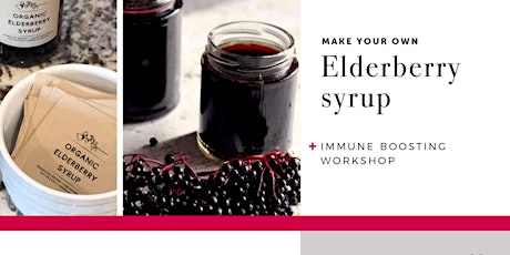 DIY Elderberry Syrup and Immune System Support Workshop primary image