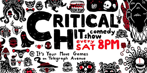 Imagem principal do evento Critical Hit! Live Stand Up Comedy