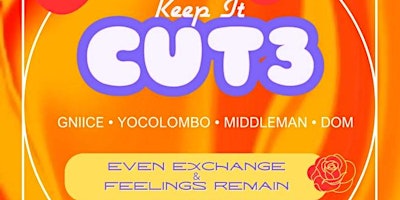 Primaire afbeelding van keep it "CUT3" - EVEN EXCHANGE & FEELINGS REMAIN