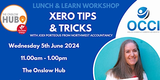 Imagem principal do evento Xero Tips & Tricks - Lunch and Learn Workshop