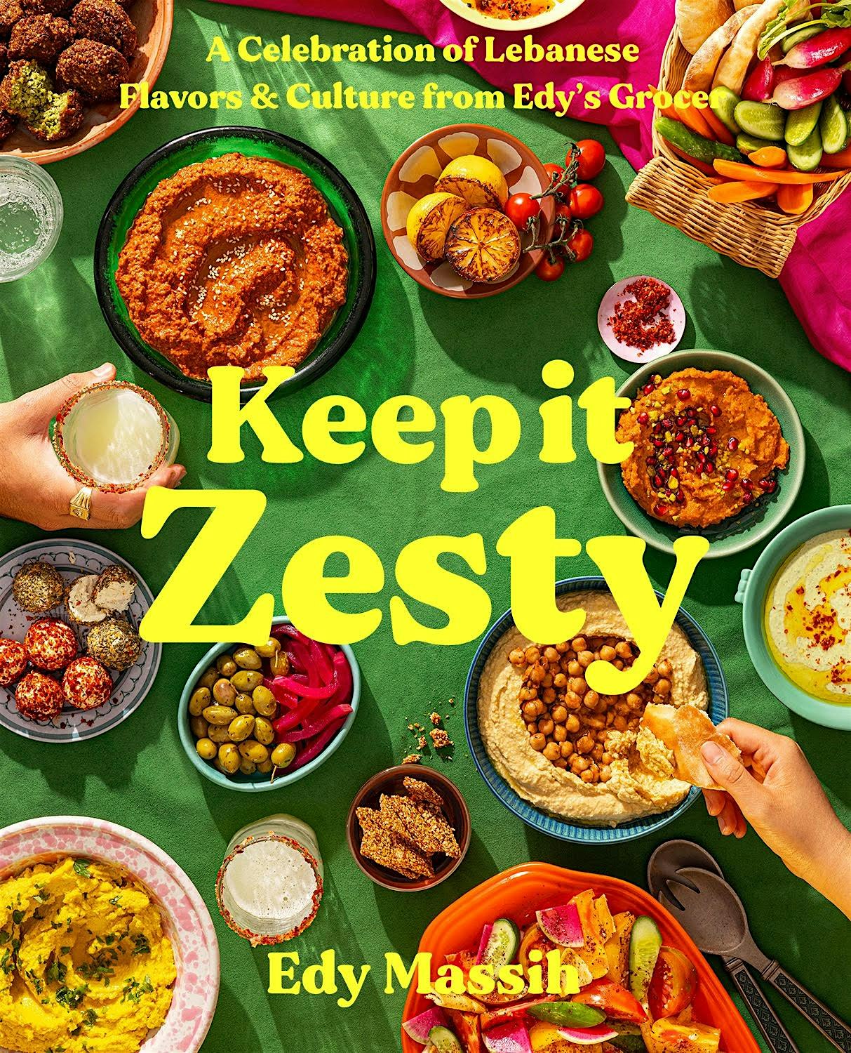 "Keep It Zesty" Book Tour with Chef Edy Massih