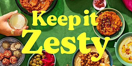 "Keep It Zesty" Book Tour with Chef Edy Massih