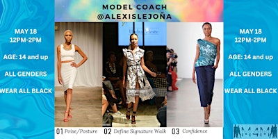 Immagine principale di Runway Model Bootcamp Powered by Indie Fashion x Model4Models 