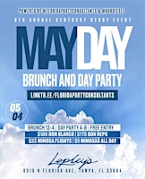 Hauptbild für 8th Annual Tampa Premier Kentucky Derby Event MAY DAY Brunch / DAY Party