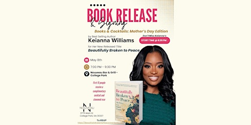 Imagem principal do evento Keianna Williams' Book Release & Signing Event