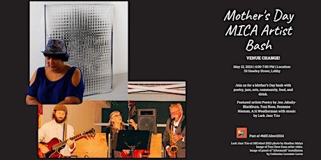 MICA Mother’s Day Artist Bash: Poetry, Jazz, and Mingling at 33 Hawley