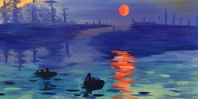 Monet's Impression, Sunrise - Paint and Sip by Classpop!™ primary image