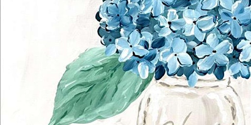 Country Hydrangeas - Paint and Sip by Classpop!™ primary image