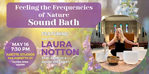 Imagem principal do evento Feeling the Frequencies of Nature Sound Bath