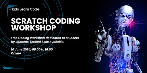 Hauptbild für Kids Learn Code Scratch Coding Workshop
