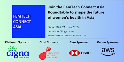Hauptbild für FemTech Connect Asia